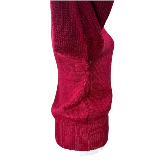 Tumbleweeds Women's Sweater Pullover 3/4 Sleeves 1 pocket Dk Red Sz L Classic - Picture 7 of 15